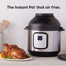 Load image into Gallery viewer, Instant Pot Duo Crisp Pressure Cooker 11 in 1, 8 Qt with Air Fryer, Roast, Bake, Dehydrate and more