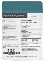 Load image into Gallery viewer, Naturtonix White Rice Flour, 3 LB Resealable Pouch, Gluten Free, Non GMO and Certified Kosher