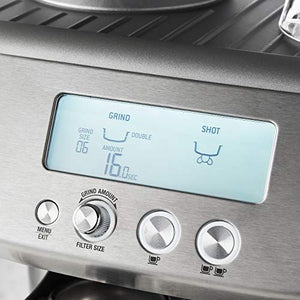 Breville BES878BSS Barista Pro Espresso Machine, Brushed Stainless Steel