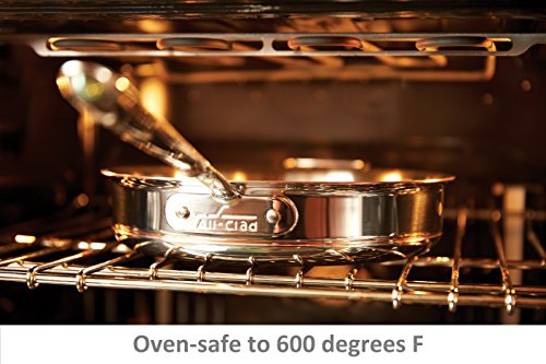 Tru Chef SS 10 Copper Core Tri-Ply Bonded Fry Pan - Stainless Steel