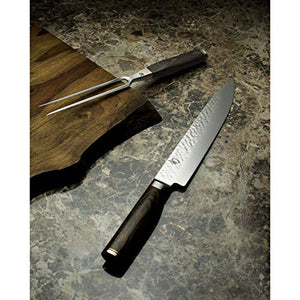 Shun TDMS0200 Premier 2-Piece Carving Knife Boxed Set, Silver