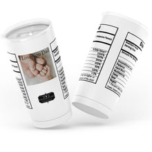 Load image into Gallery viewer, shopinthekitchenwithdana,Dad Nutritional Value Label 20 oz. Tumbler
